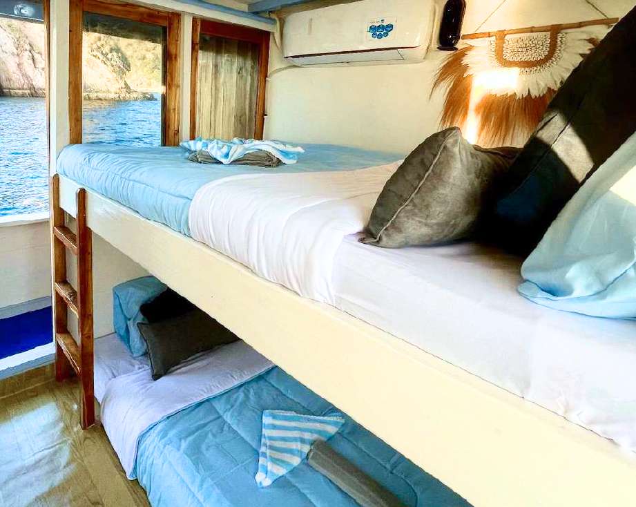 New Pandawa Family Room with bunk-style double beds for two to three guests