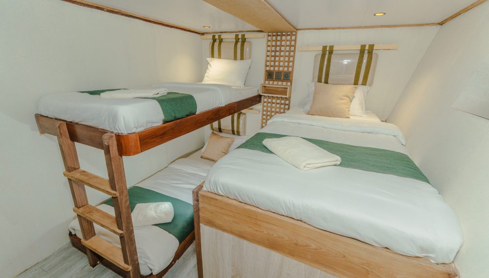 marea sharing cabin 3; marea, marea cruise; marea liveaboard